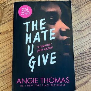 The Hate U Give Book by Angie Thomas